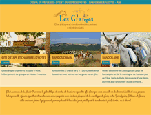 Tablet Screenshot of chevalenprovence.com